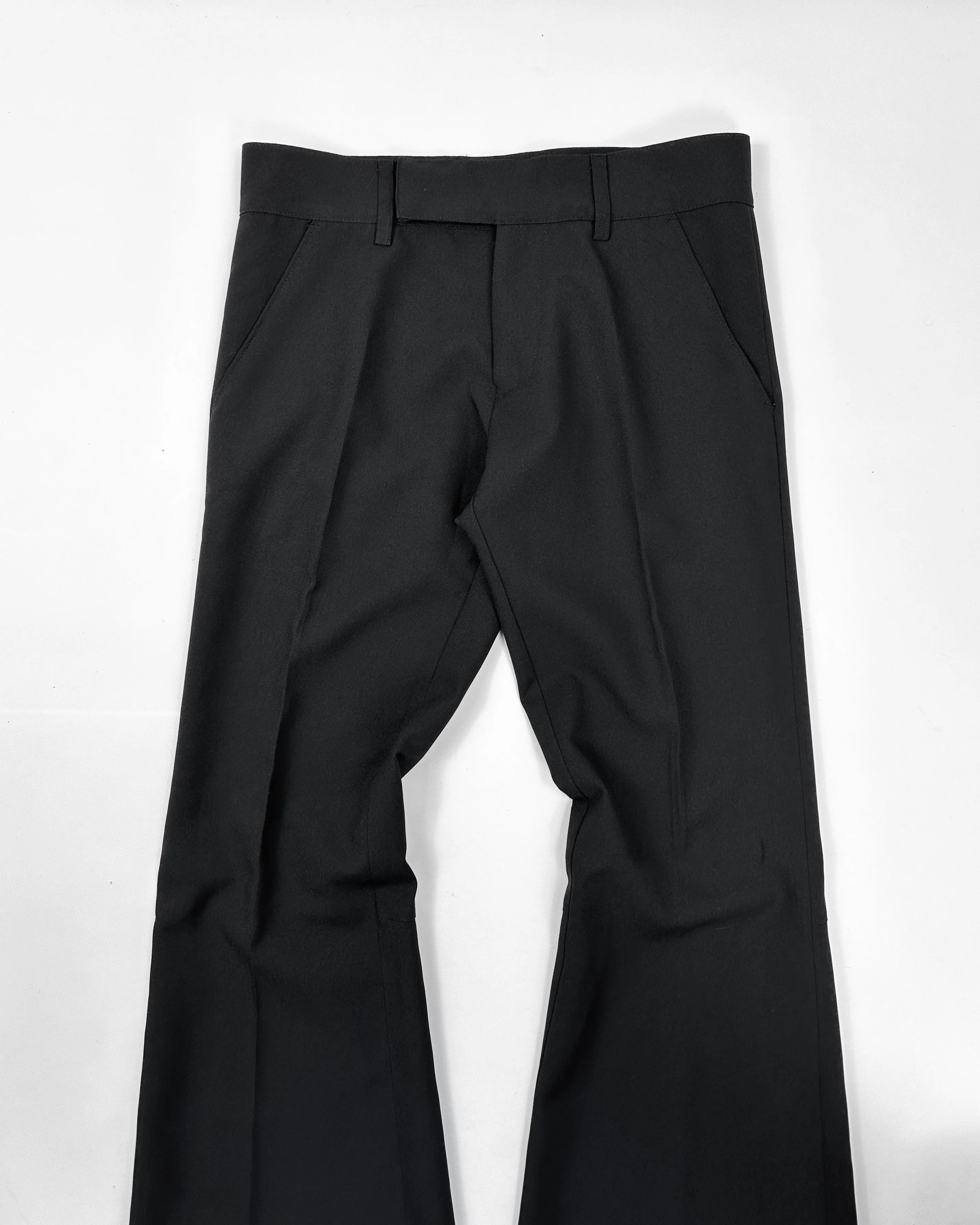 Energie Black Light Flare Pants 2000's