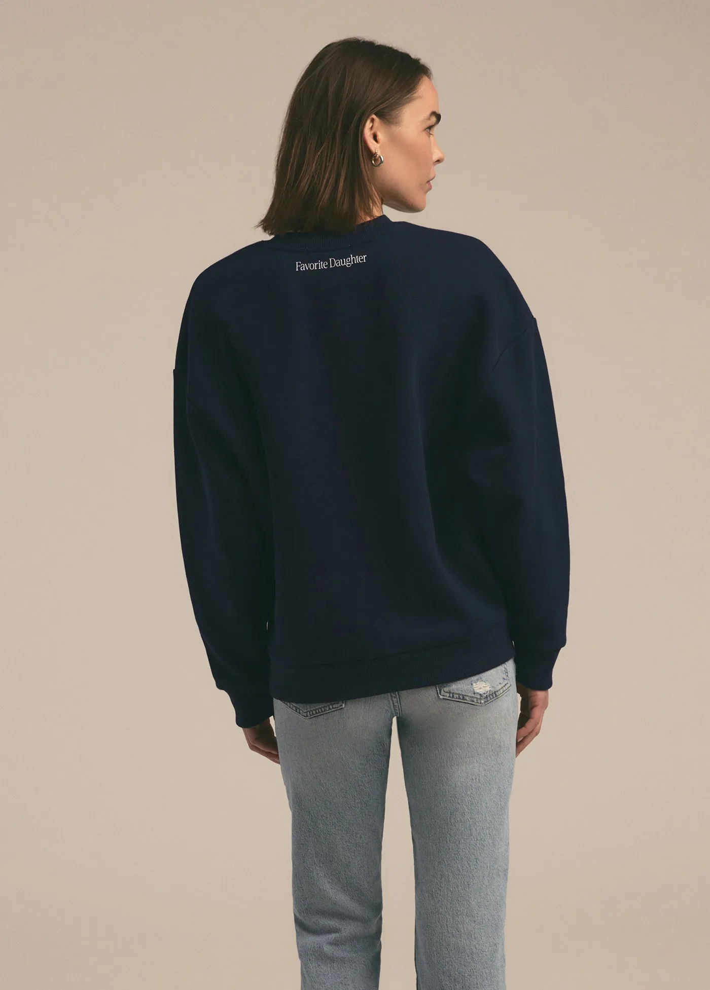 FAVORITE GRANDMA HEART LOGO SWEATSHIRT