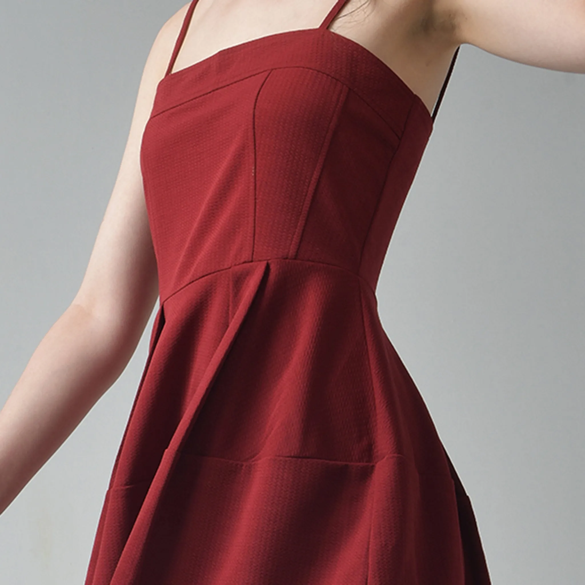 Fit & Flare Dress with Shrug