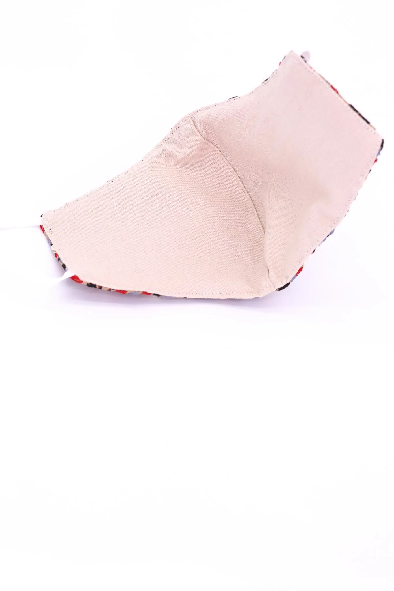 FLOWER EMBROIDERED FACE MASK ELENA