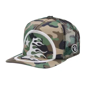 Hellstar Big Logo Trucker Hat Camo