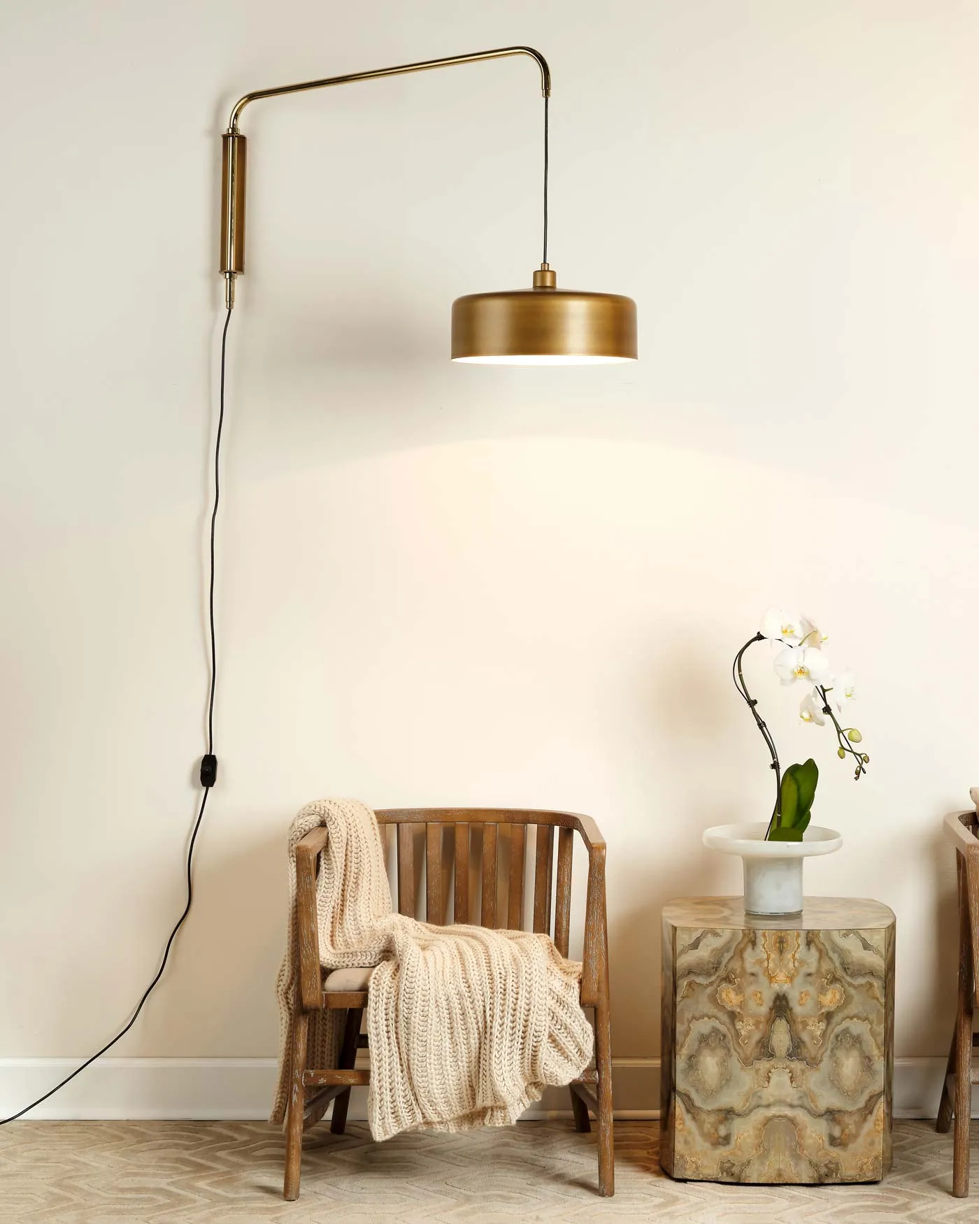 Jeno Swing Arm Wall Sconce
