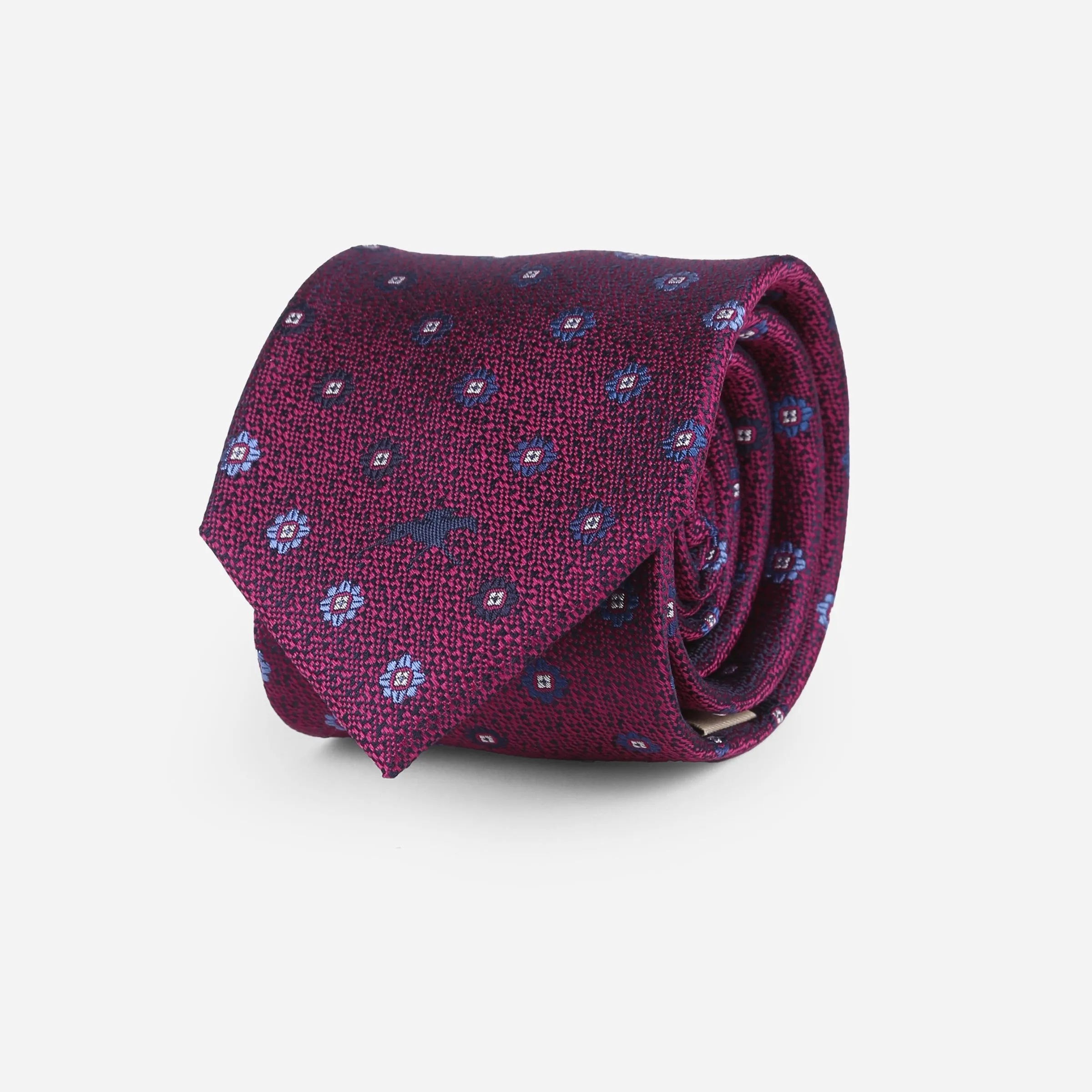 Keeneland Blue Foulard Tie