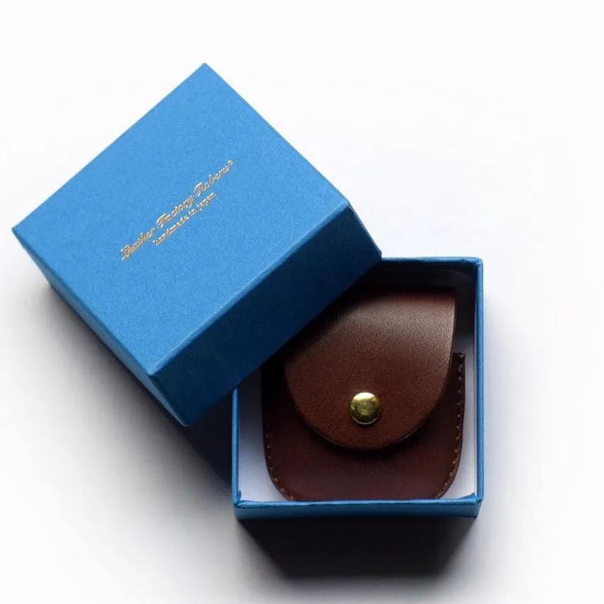 Leather Factory Roberu AirPods Case Washed Caramel