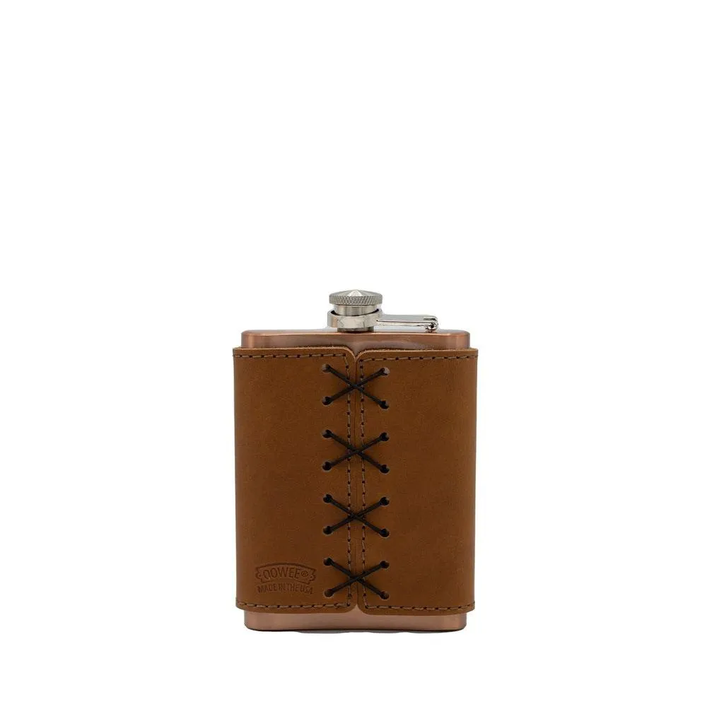 Leather Wrapped Flask