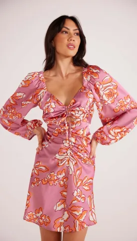 Mandevilla Ruched Mini Dress