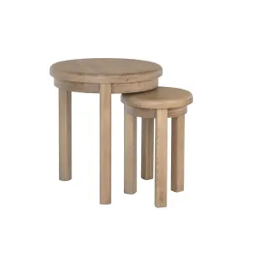 Manor Collection Honeywood Round Nest of Tables