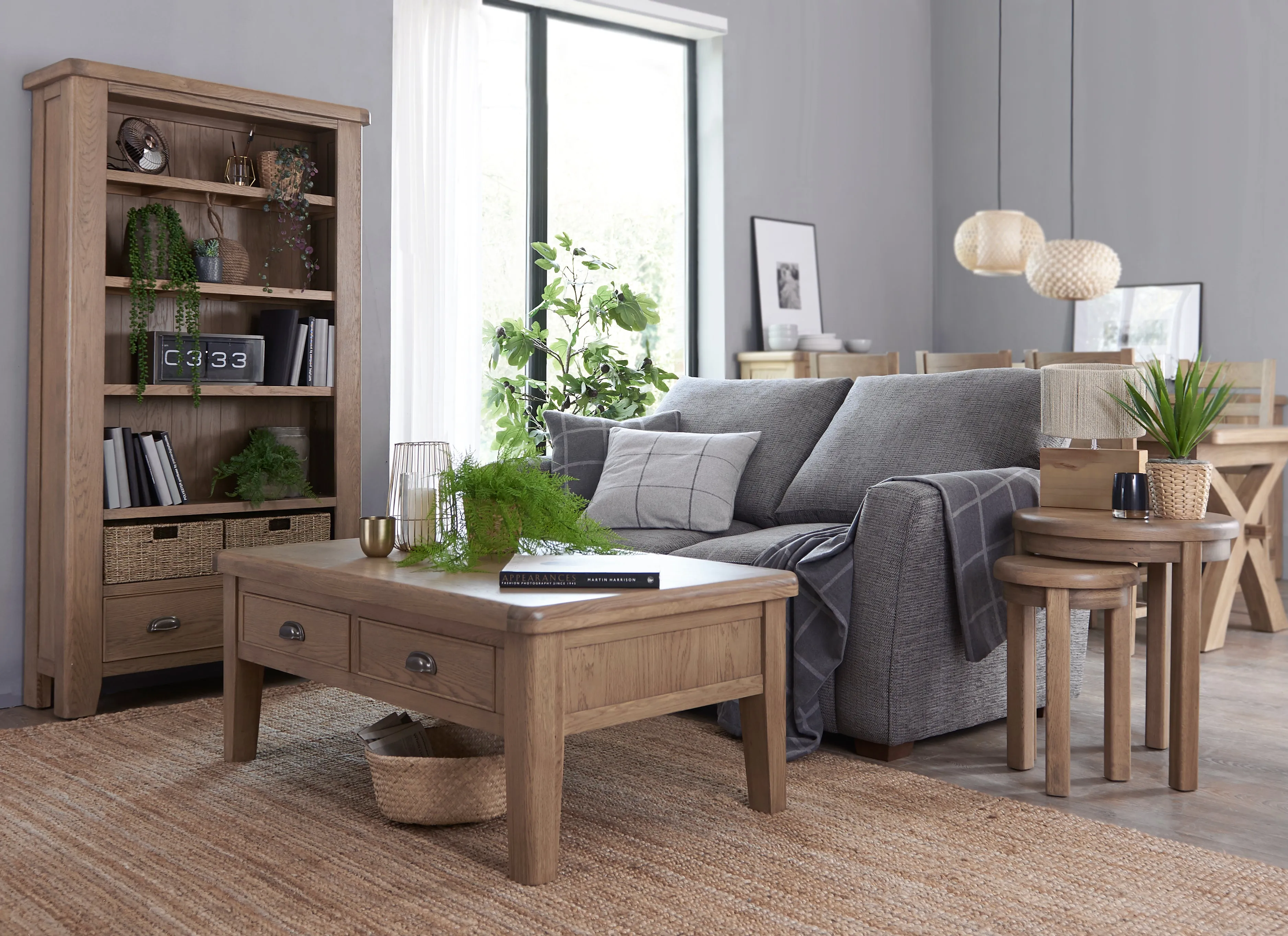 Manor Collection Honeywood Round Nest of Tables