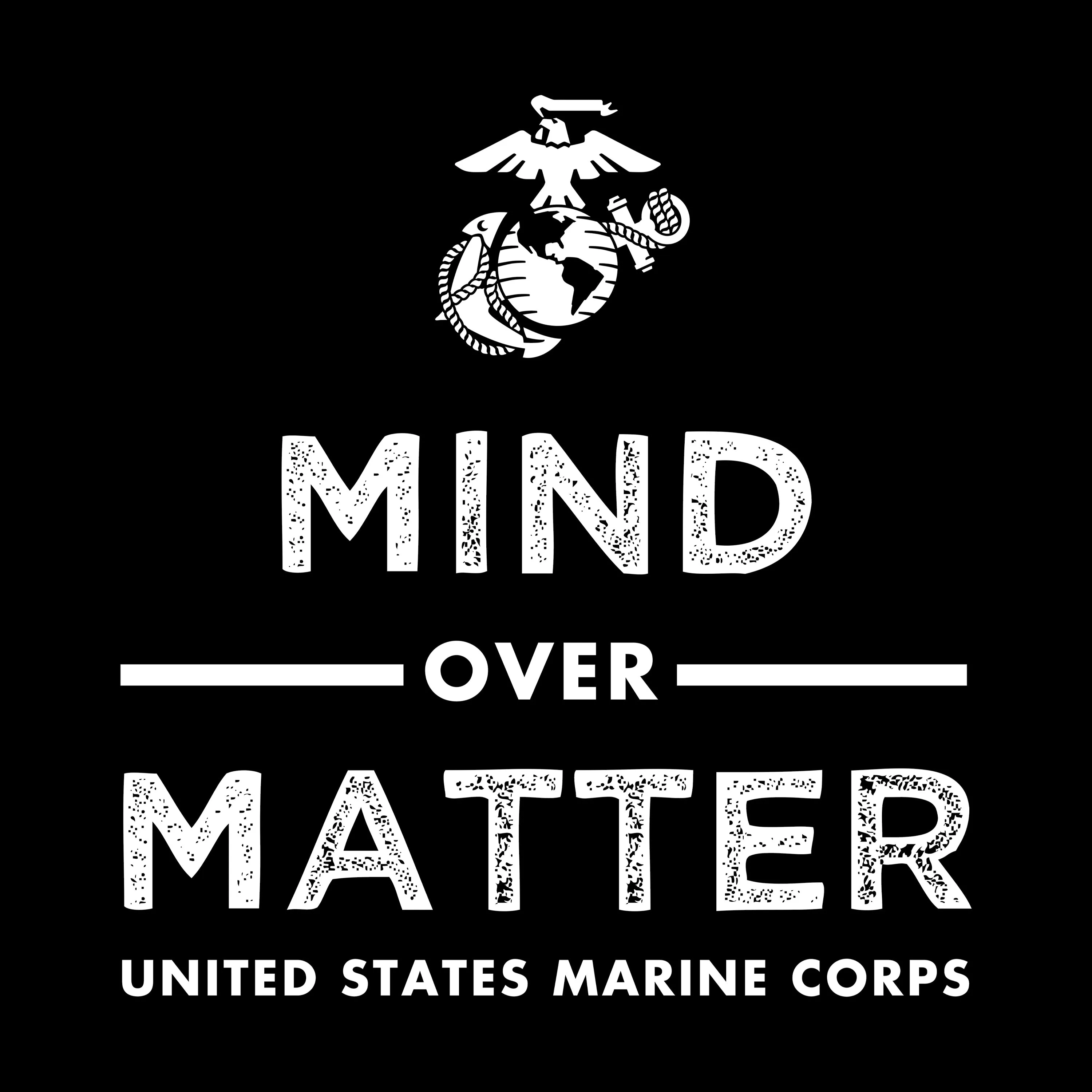 Marines Mind Over Matter 2-Sided Sweatshirt