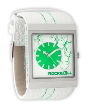 Mercedes (White/Green) Watch