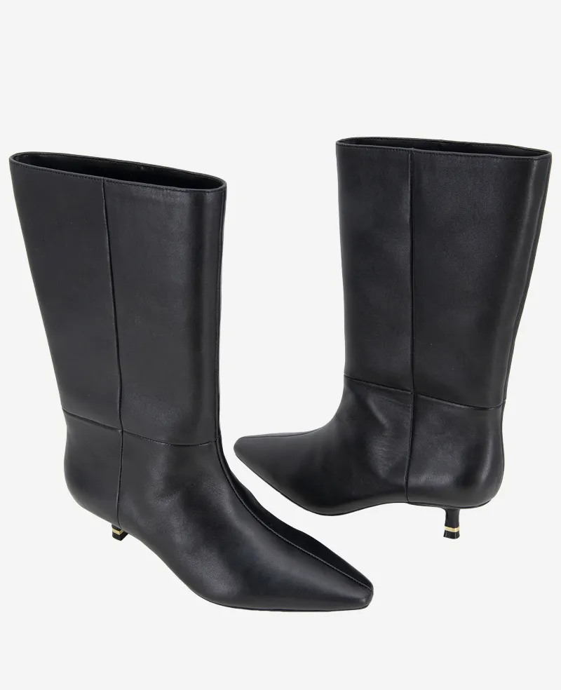 Meryl Leather Bootie