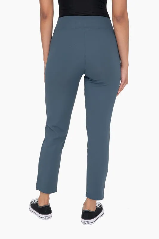Midnight Teal Tapered Active Pant