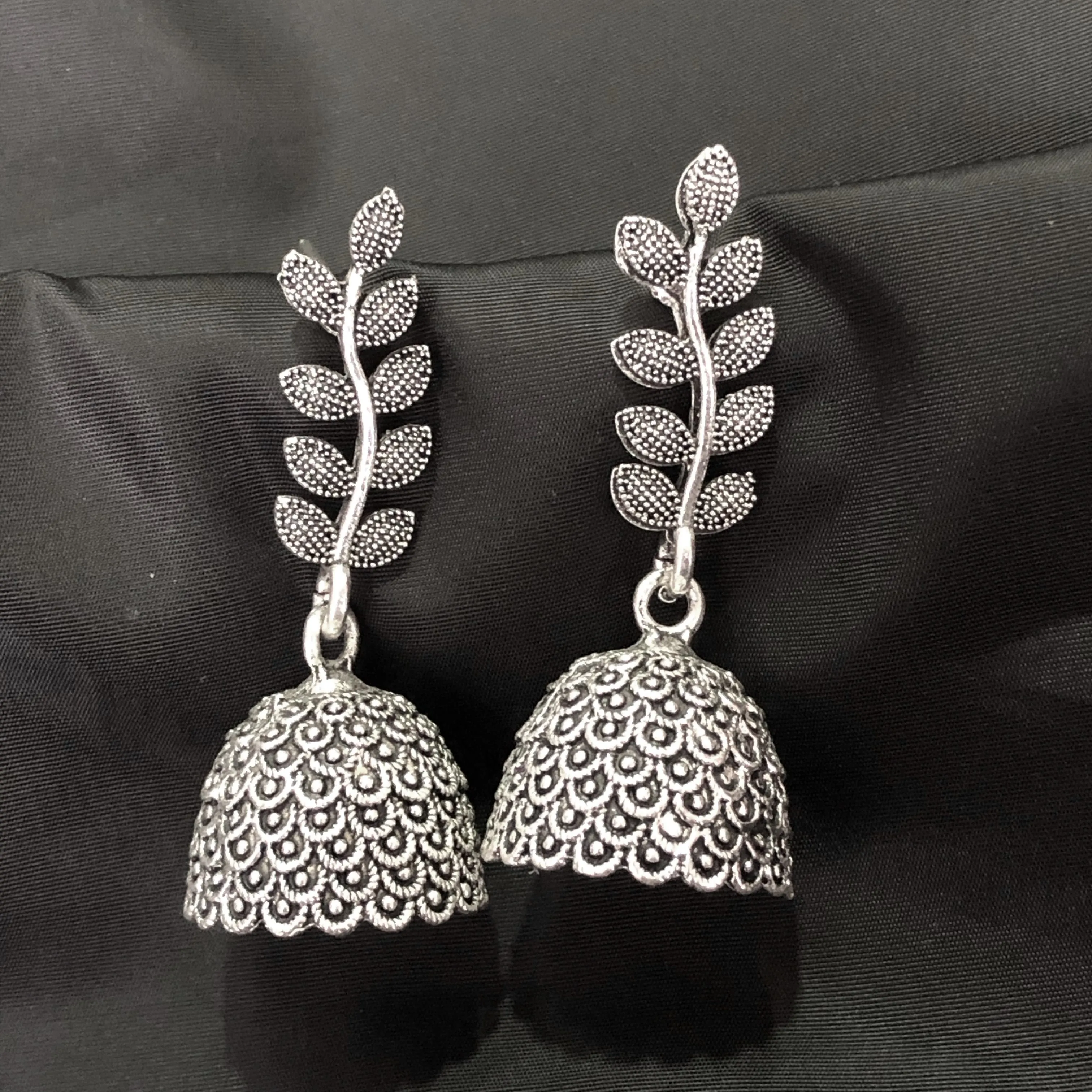 Mix n Match Combo of 12 Ethnic Jhumkas with Adjustable Diamond Ring