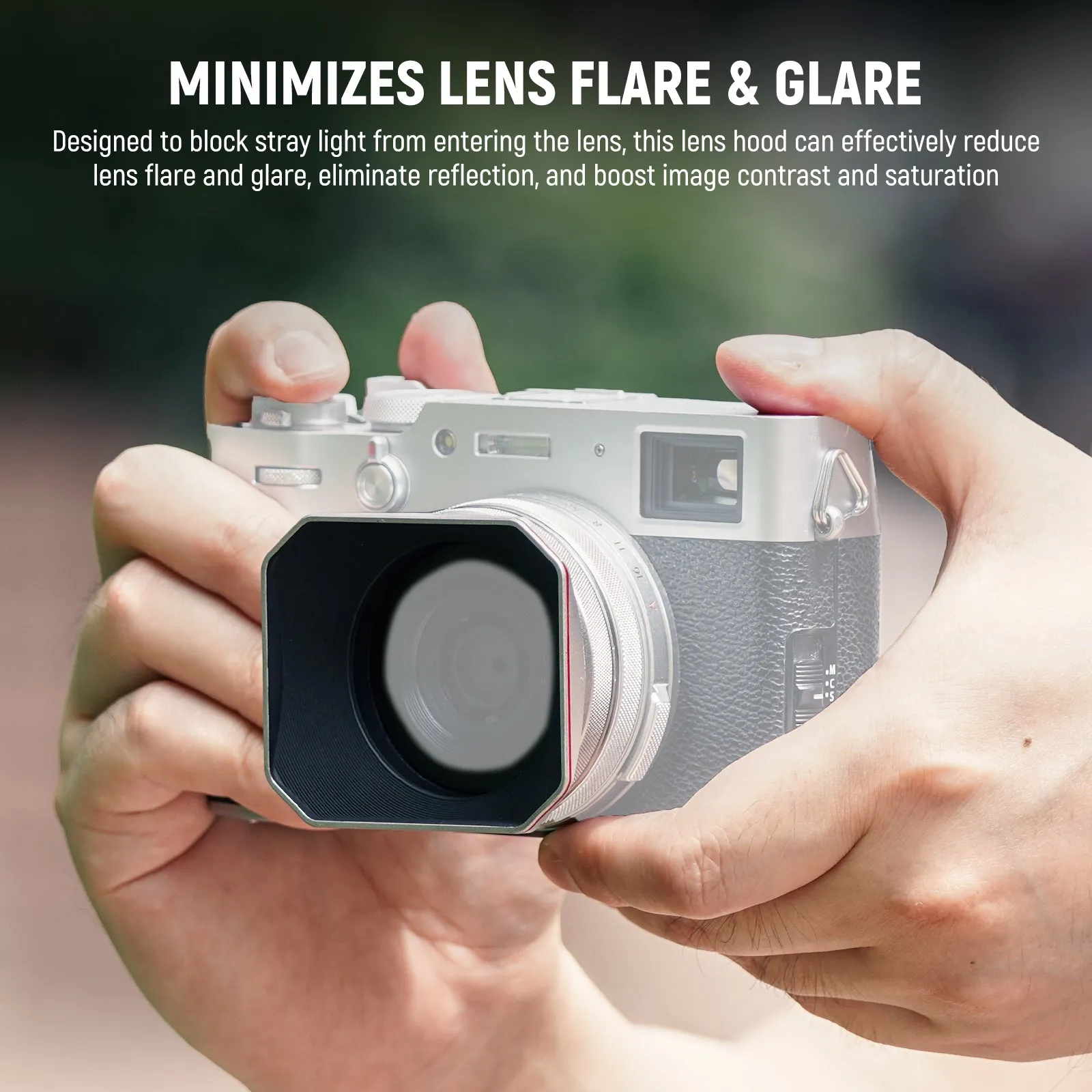NEEWER CA087 Square Lens Hood for X100V & X100VI