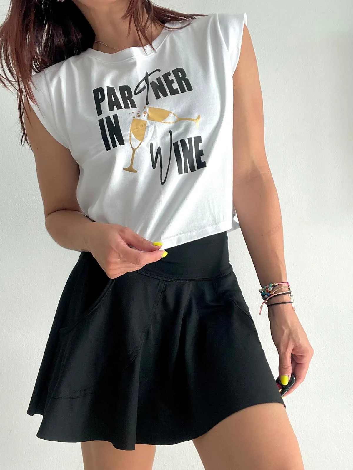 Partner In Wine White Top