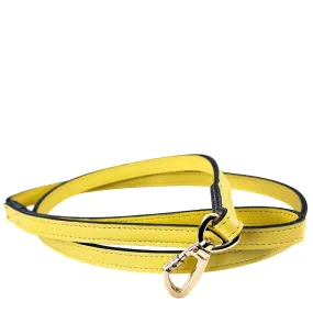 Peacock Dog Leash in Canary Yellow