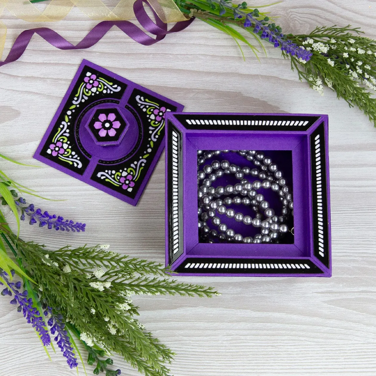 Pretty Planter Gift Box Die Set - 5516e