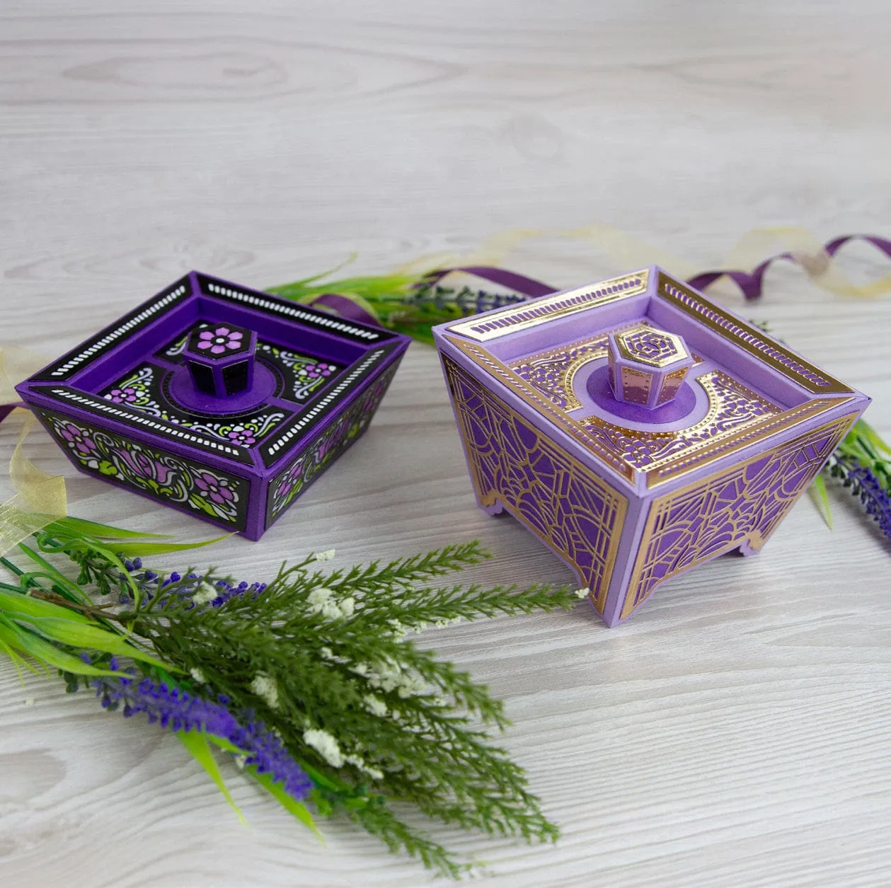Pretty Planter Gift Box Die Set - 5516e