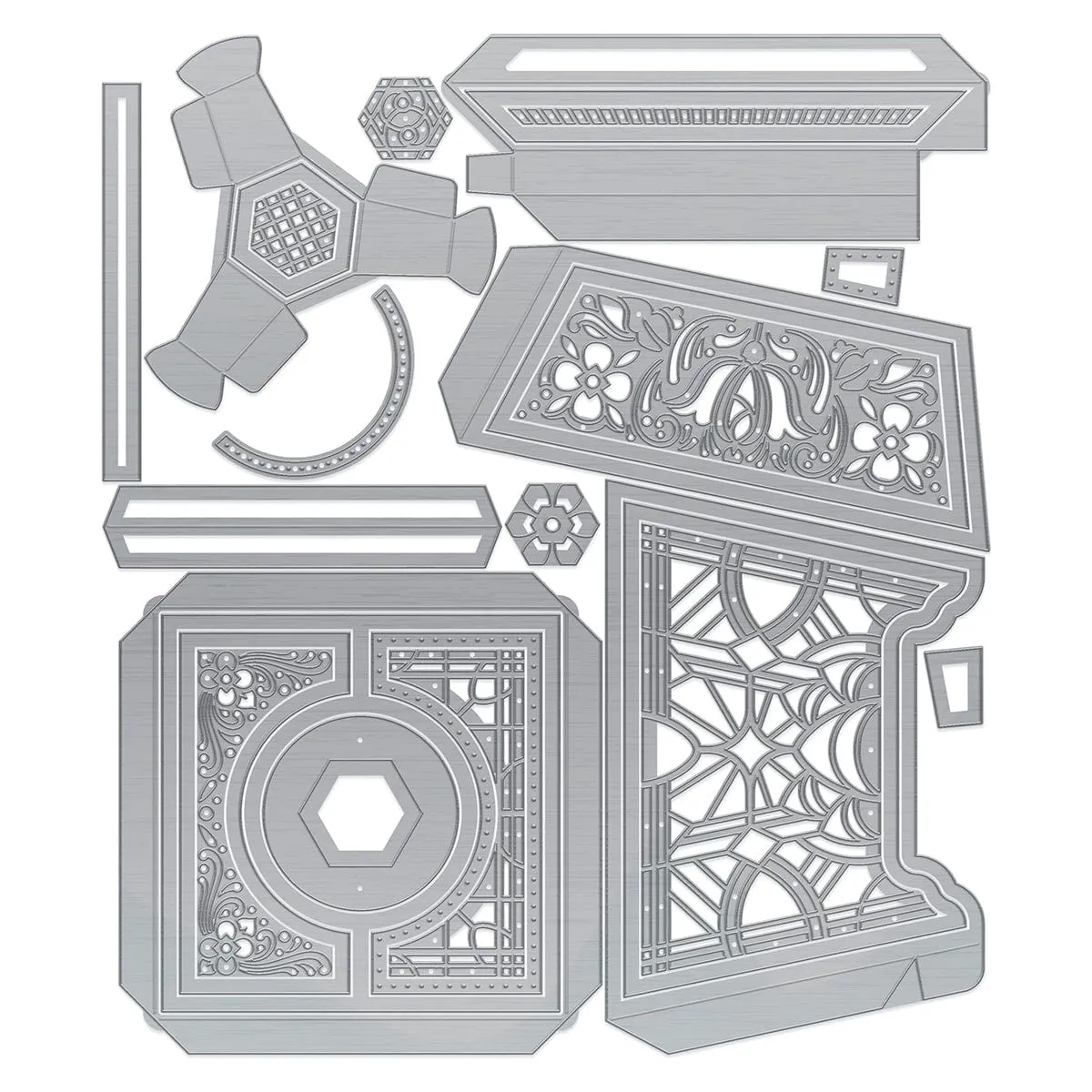 Pretty Planter Gift Box Die Set - 5516e