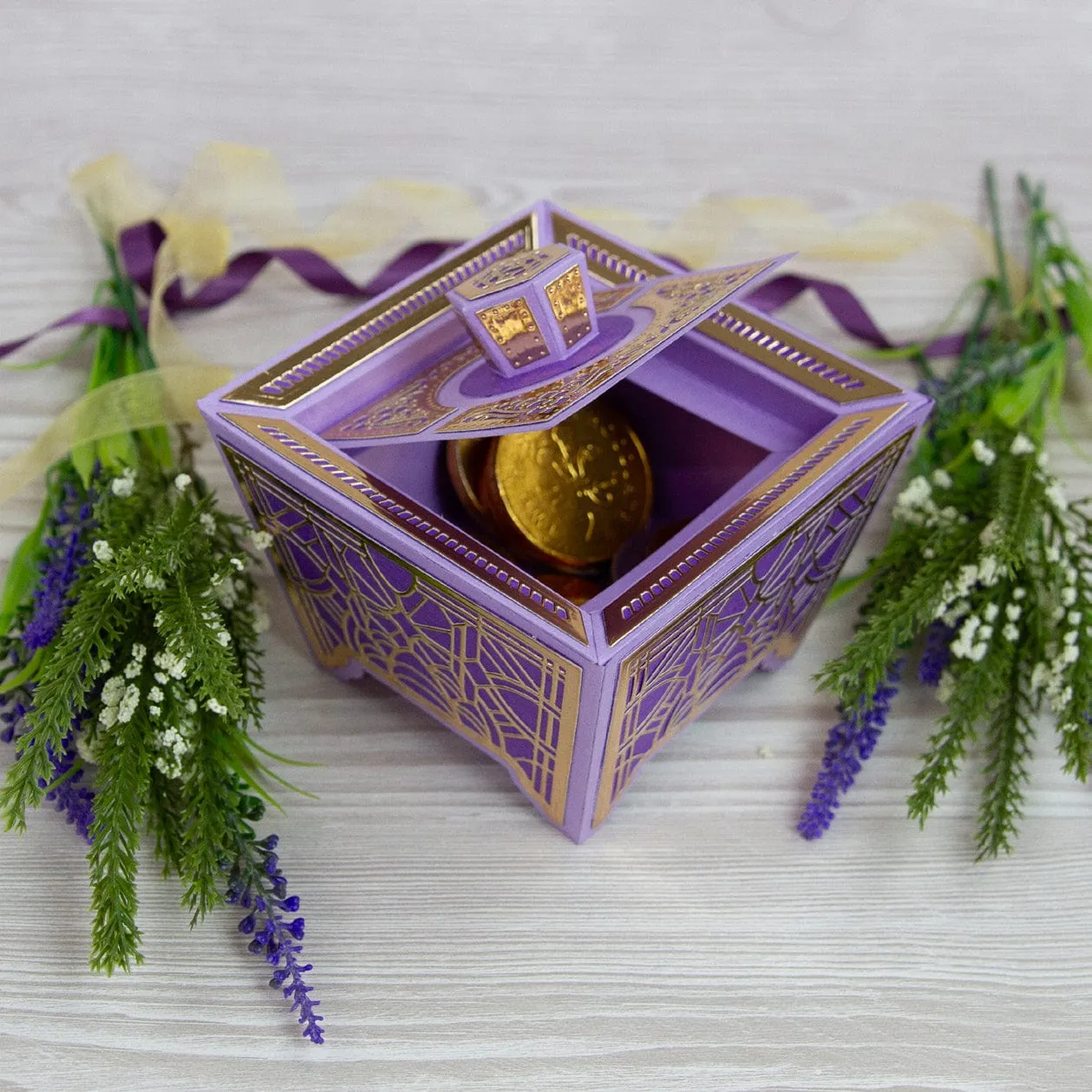 Pretty Planter Gift Box Die Set - 5516e