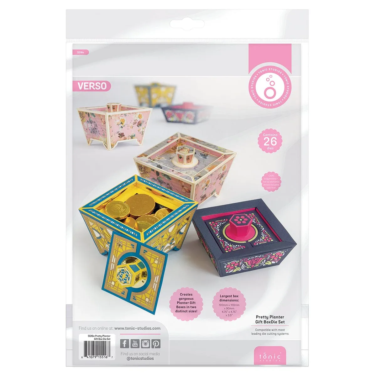Pretty Planter Gift Box Die Set - 5516e
