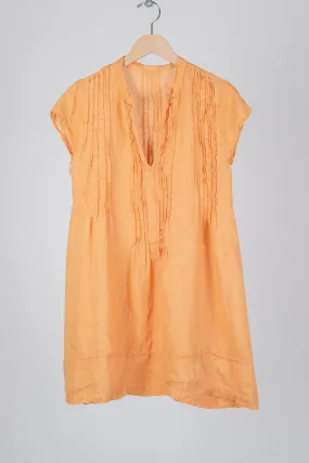 Regina Cap Sleeve - Linen