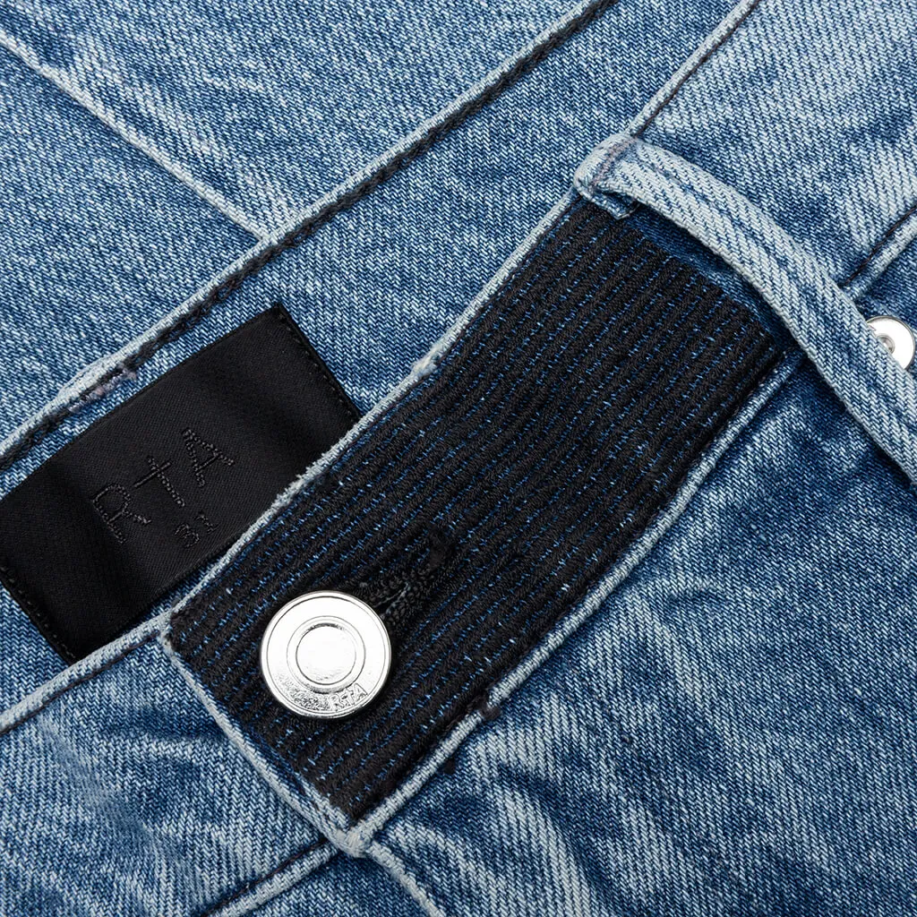 RTA - Clayton With White Jean - Distressed White