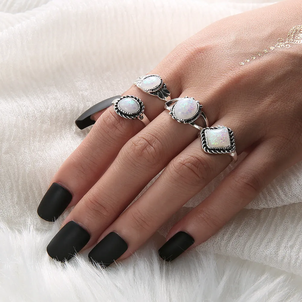 Scintillare by Sukkhi Fabulous Oxidised Ring Combo for Women