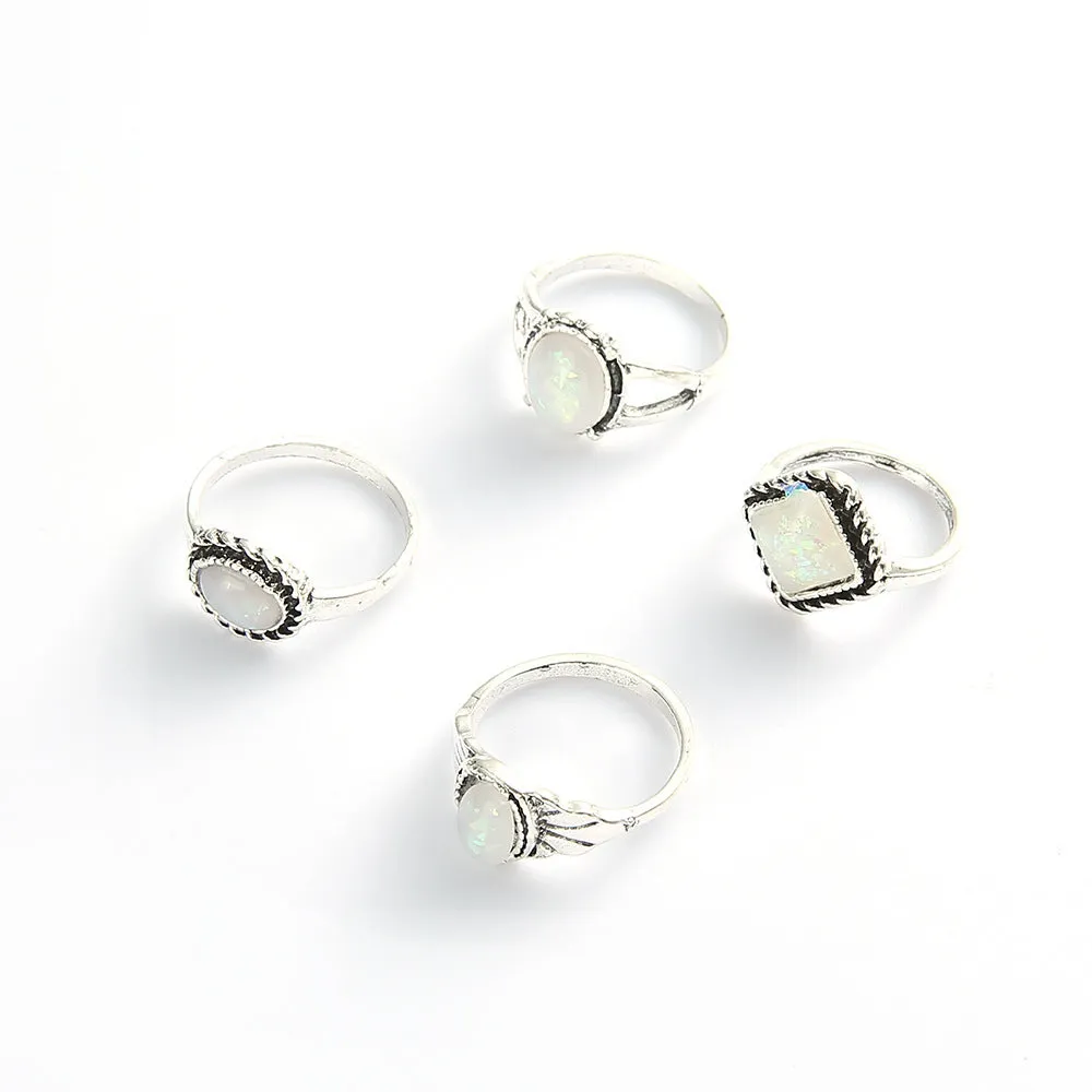 Scintillare by Sukkhi Fabulous Oxidised Ring Combo for Women