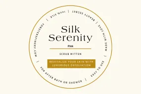 Silk Serenity Scrub Mitten