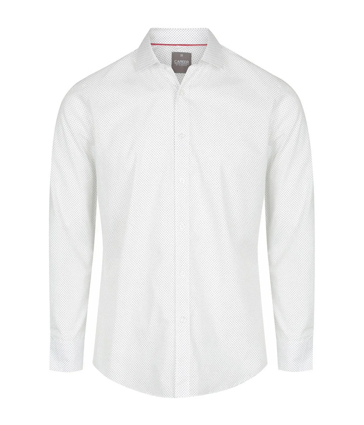 Soho Men's Dot Print Long Sleeve Shirt 1743L