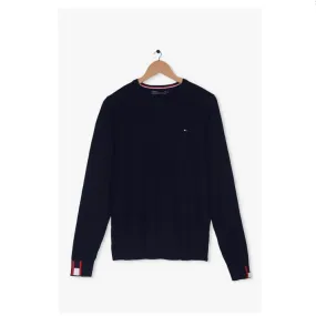 TM - Men 'Navy' Crew Neck Tommy Classic Sweater TM2256