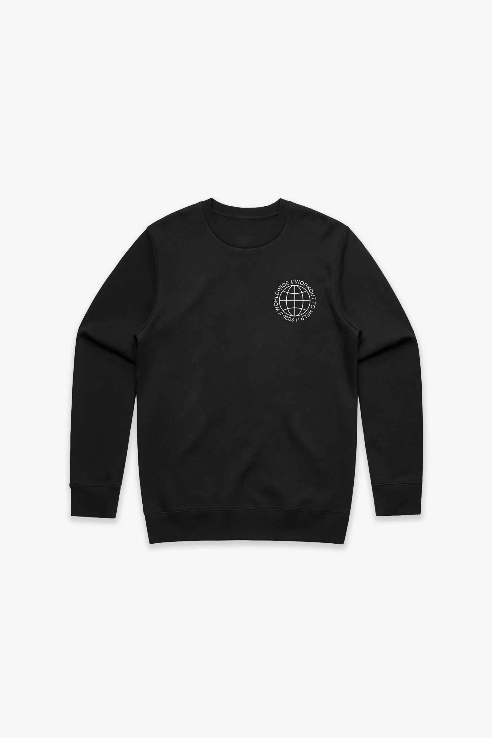 Worldwide Crewneck - Black