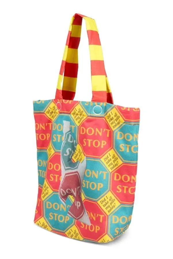 Woven Bag With Print