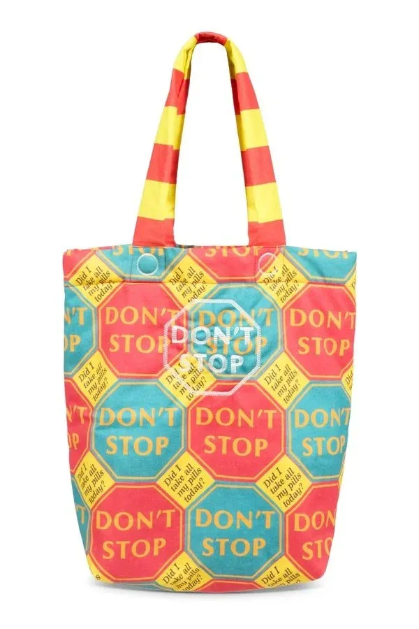 Woven Bag With Print