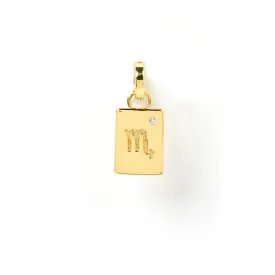 Zodiac Tag Charm